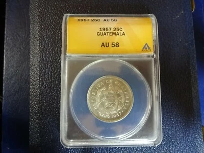 1957 25 Centavos AU 58 - Image 1 of 2