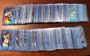 2015 Topps Chrome MLB BLUE REFRACTOR U Pick TROUT JETER KERSHAW LINDOR CORREA - Picture 1 of 1