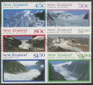 Nueva Zelanda 1992 paisajes glaciar montañas 1230/35 estampado - Imagen 1 de 1