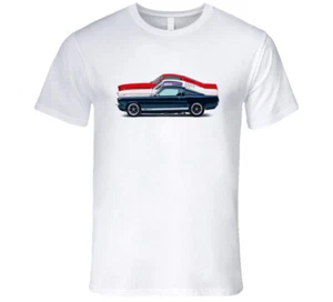 Camiseta Mustang 2+2 Fastback Ponycar Musclecar Premium Regalo Papá - Imagen 1 de 4