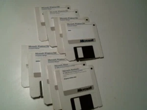 Microsoft Windows 286 Presentation Manager Paintbrush 720K - Disquetes de 3,5" - Imagen 1 de 4