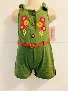 New little lass Baby 1 piece Olive Sz 12 Month - Picture 1 of 5