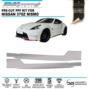 Side Sills Stone Chip Guard PPF Paint Protection Film Kit For Nissan 370z Nismo - Picture 1 of 2