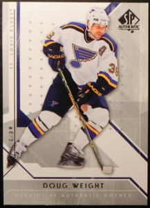 2006-07 06/07 SP Authentic #13 Doug Weight St. Louis Blues - Picture 1 of 2