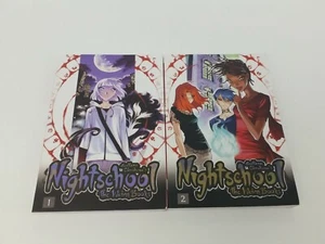 NIGHTSCHOOL THE WEIRN BOOKS VOLUMES 1 & 2 YEN PRESS MANGA IN ENGLISH! - Picture 1 of 8