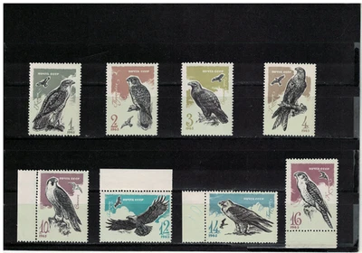 Rusia 1965 Birds of Ray Juego completo. MNH OG Foto 1 de 2