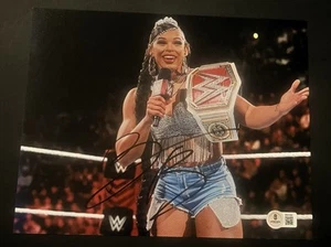 Bianca Belair wwe Signed 8x10 Photo Beckett Bas Coa Autographed Est Sexy - Bild 1 von 1