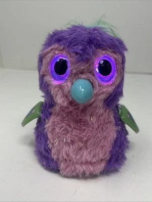 Интерактивная игрушка Spin Master Hatchimals Penguala РАБОТАЕТ! Фиолетовый и розовый синий клюв - Изображение 1 из 4