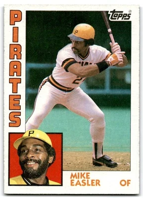 1984 Topps Mike Easler Pittsburgh Pirates #589 - Image 1 of 2