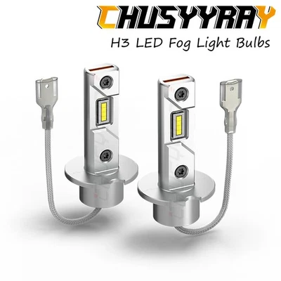 Bombilla antiniebla LED blanca para Toyota Celica 2000 2001 2002 2003 2004 2005 2 piezas H3 Foto 1 de 4