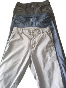 Lot 3 Colors LULULEMON ABC Slim-Fit 5 Pocket Pant Warpstreme  - Picture 1 of 8