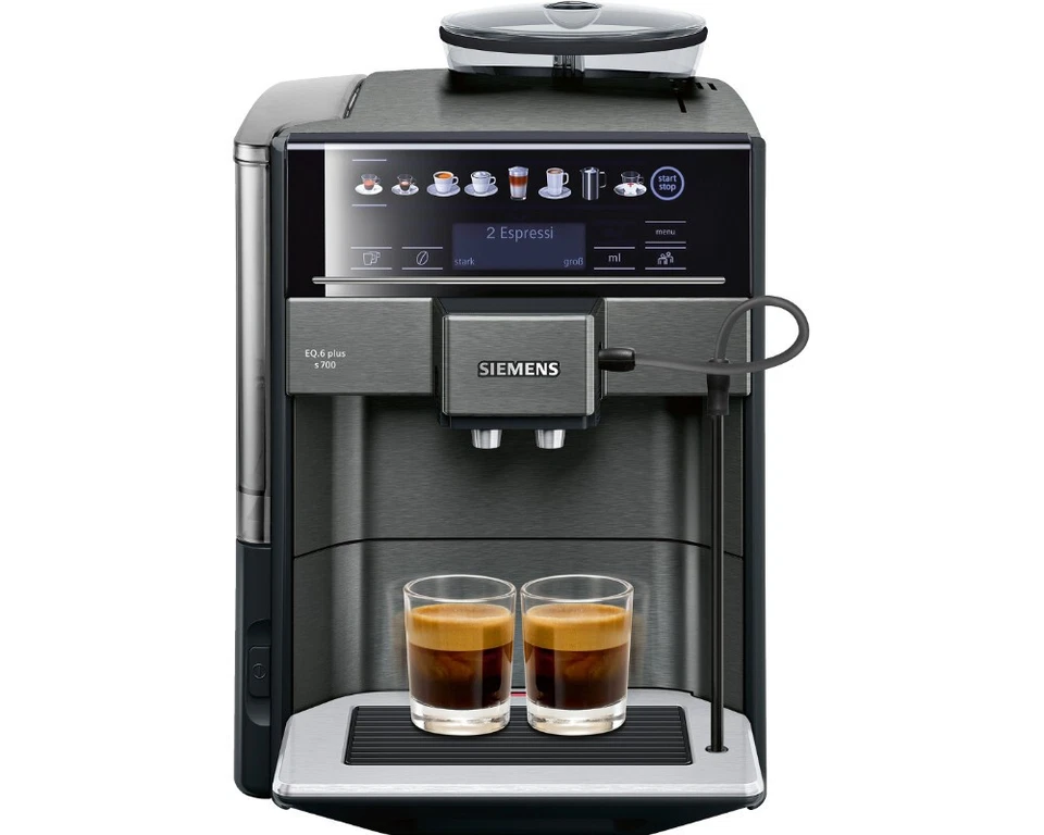 SIEMENS TE657509DE EQ.6 Plus S700 Kaffeevollautomat Schwarz - Bild 1 von 1