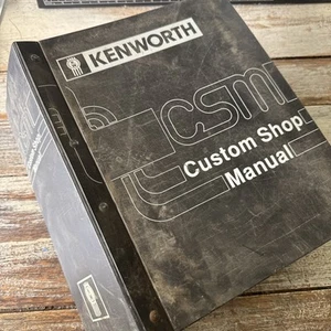1994 1993 Kenworth T800 Sattelzugmaschine Anhänger LKW Service Werkstatthandbuch - Bild 1 von 6