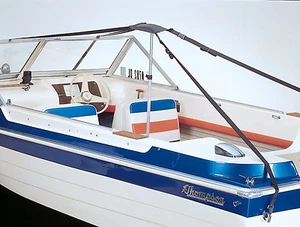 BOAT COVER SUPPORT POLE SYSTEM WITH STRAPS PREVENTS WATER POOLING - Bild 1 von 1