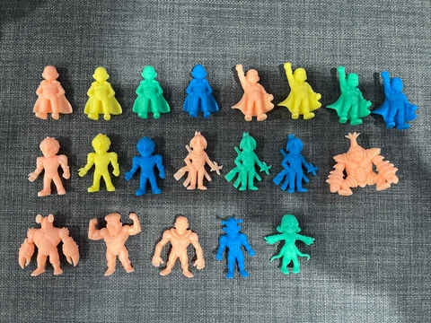 One Punch Man Mini Figures Banpresto Full Set Of 20 With Cards Cover