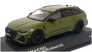 Solido 1/43 Scale Diecast S4310704 - ABT Audi RS6-R - Silk Olive - Picture 1 of 5