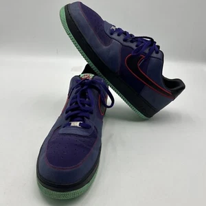NIKE AIR FORCE 1 Low Court Purple Sneakers 488298-502 Size 18 - Picture 1 of 10