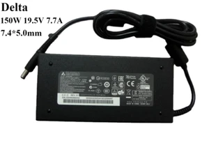 Genunie Delta 150W 19.5V 7.7A AC Adapter MSI GL63 8RD-012 7.4*5.0mm Charger - Picture 1 of 3