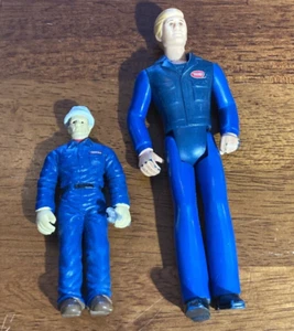 Lot of 2 vintage Tonka Figures in Blue Uniforms - Picture 1 of 8