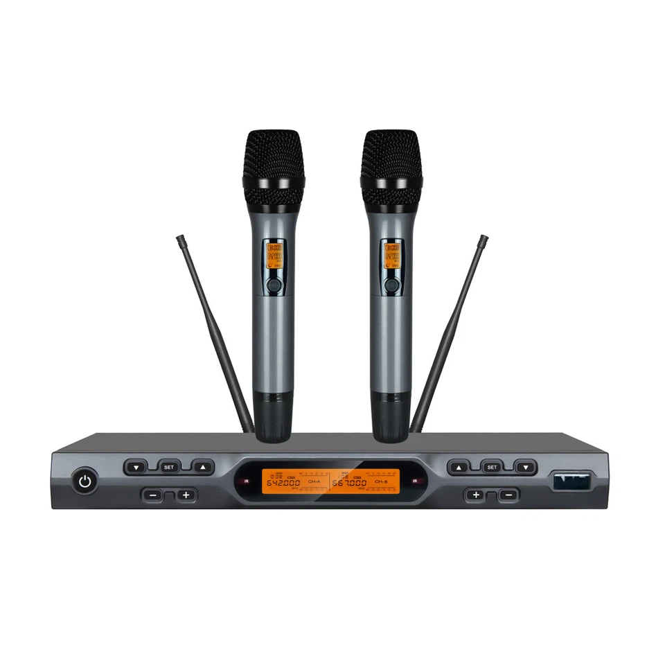 New Arrival High Quality Omni-directional Wireless K600 Microphone 2*100CH - Image 1 of 2