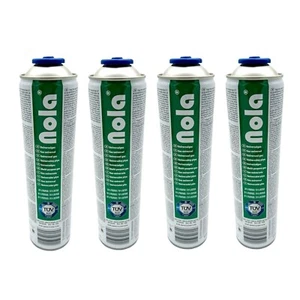 4x Universalgas Druckgasdose 600 ml Butan Propan Gas Drehgewinde 330g 7/16" NOLA - Bild 1 von 6