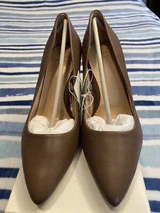 A New Day Jen Pumps Womens High Heel Adt48 Rosewood Slip size 9.5 Wide Shoes - Picture 1 of 10