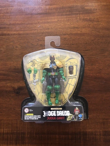 Judge Dredd JUDGE GIANT 4.25" Action Figure (1:18 Scale), Hiya Toys, NEW Cover