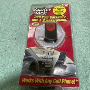 Jupiter Jack Make Your Cell Phone Hands Free Adapters Included New Sealed - Picture 1 of 5