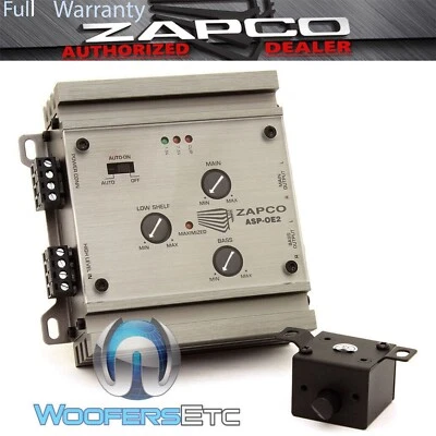 ZAPCO ASP-OE2 2/4-CHANNEL OEM SIGNAL ADAPTER 9.5V RMS PREAMP OUTPUTS CAR AUDIO - Image 1 of 4