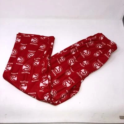 Atlanta Hawks Flannel Soft Pajama Pants Sleep Bottoms Youth 8 Small - Image 1 of 4