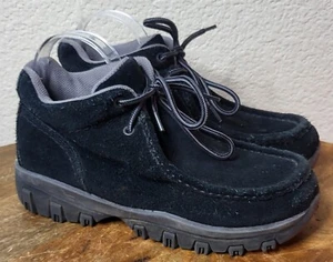 GBX Suede Leather Ankle Boots Men's Size 6 M Lace Up Oxfords Shoes - Picture 1 of 8