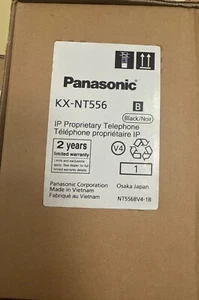 NEW IN BOX - Panasonic KX-NT556 24 Button IP VOIP Display Telephone Charcoal - Picture 1 of 1