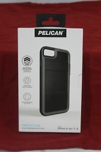 NEW Pelican Protector Series Case for iPhone 8/7/6s / SE 2nd Gen 4.7" Black (S8)