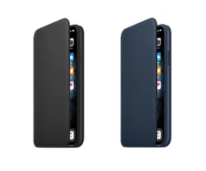 Oryginalne skórzane fofolio Apple Iphone 11 Pro Max - Zdjęcie 1 z 5