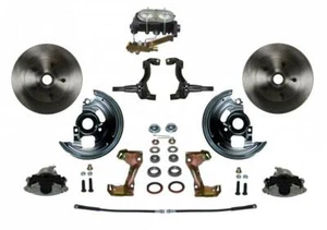 64-72 GM A/68-74 X/67-69 F Body Leed Brakes Manual Front Disc Brake Kit (plain) - Picture 1 of 1