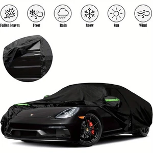 6 Layers Waterproof Full Car Cover for 1996-2024 for PORSCHE 718 Boxster/Cayman - Picture 1 of 9