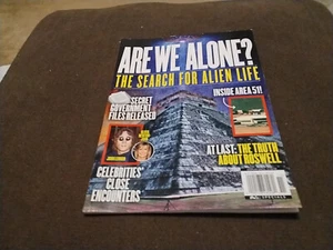 Are We Alone? The Search For Alien Life Magazine 2018 UFO Areal 51 Roswell dad8 - Picture 1 of 4