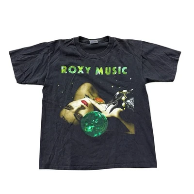 Camisa De Colección Años 90 Y2K Roxy Banda de Música Gira Talla L Todo Deporte Etiqueta Puntada Única Foto 1 de 4