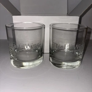 NEW Set of 2 Total Wine & More Celebration Boxed Gifted Bourbon Whiskey Glasses - Picture 1 of 6