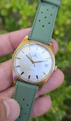 Vintage 1969 OMEGA Geneve 136.041 Cal 613 Men's Manual Wind 34mm Date Watch  - Image 1 of 4