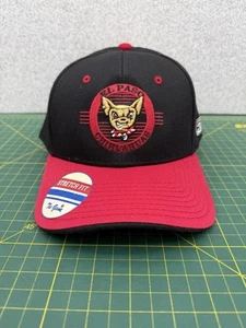 El Paso Chihuahuas Minor League Baseball Flexfit Hat Cap - by The Game - NWT - Picture 1 of 14