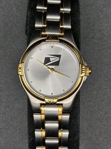 New In Tin USPS SWEDA All Stainless Steel 28mm Japan Quartz WR Watch New Battery - Picture 1 of 24