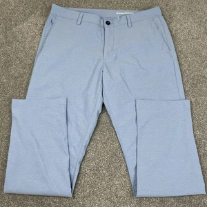 Tommy Bahama Pants Mens 35x32 (Fit 37x32) Blue Performance Casual Comfort Golf - Picture 1 of 11