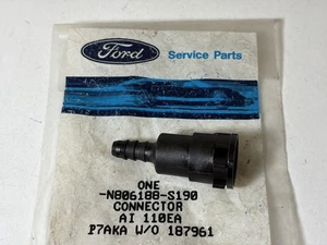 Genuine OEM Ford Lincoln Mercury N806188-S190 Fuel Hose & Tube Connector NOS - Picture 1 of 3