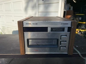 VINTAGE Superscope Marantz TD-28 8-Track Tape Player Tested - See Video - Picture 1 of 12