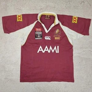 Queensland Maroons Rugby Shirt Jersey 2008 Canterbury Men's Small - Picture 1 of 9