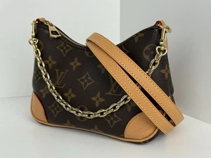 Louis Vuitton Nano Boulogne Schultertasche mit Gold Hardware - Bild 1 von 24