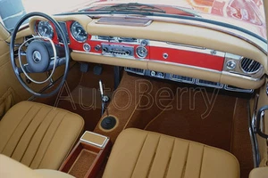 Mercedes W113 pagoda 230SL, 250SL, 280SL Carpet Kit replacement Upholstery 63-71 - Picture 1 of 3