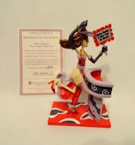 FIGURINA DOLLY MAMA'S "VIVA VEGAS COLLECTION" # 0477 HAMILTON COLLECTION NUOVA - Foto 1 di 6