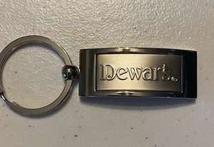 DEWAR'S Portachiavi/Portachiavi girevole in acciaio inox NUOVO - Foto 1 di 8